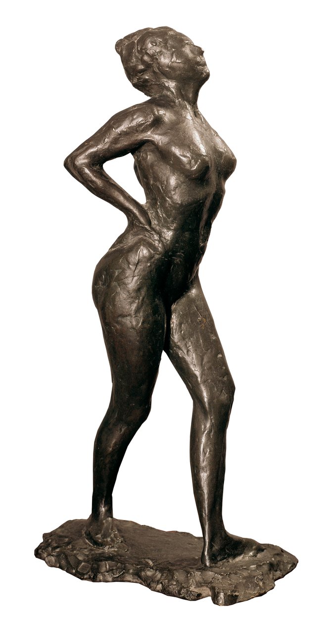 Bailarino em repouso, escultura de Edgar Degas, c.1882-95 de Edgar Degas