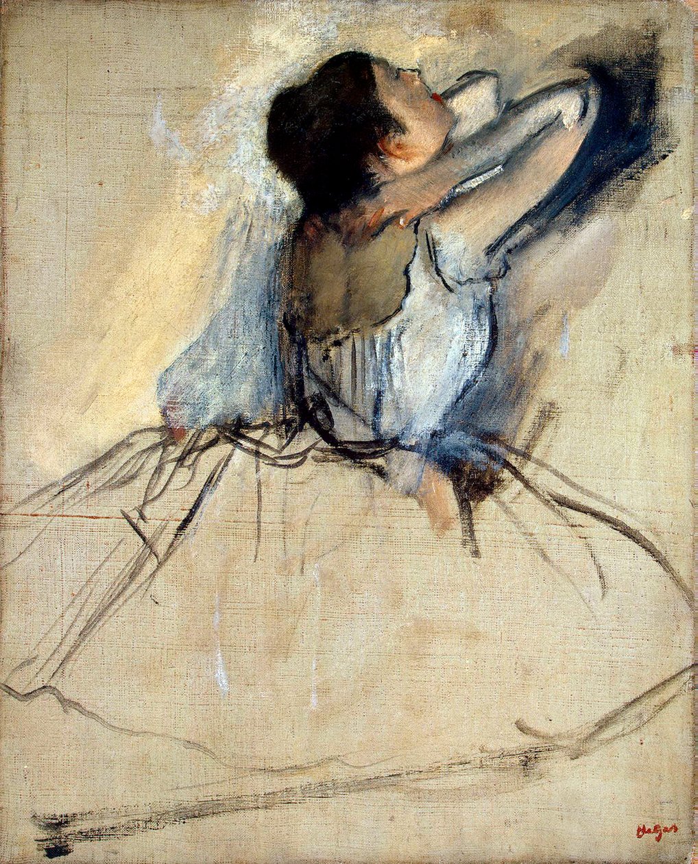 Dancer, c1874. de Edgar Degas