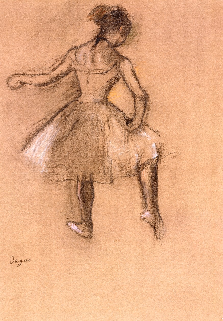 Dançarina, c.1880 de Edgar Degas
