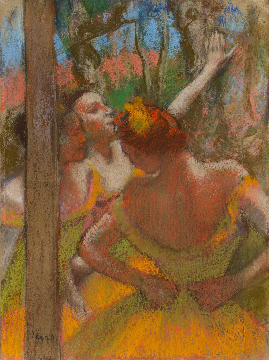 Dançarinos de Edgar Degas