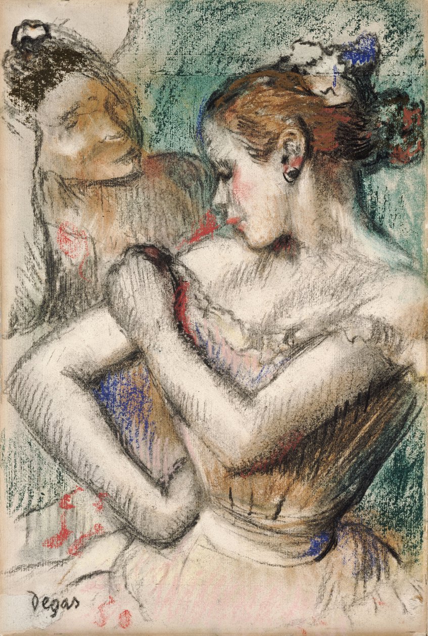 Dançarinos de Edgar Degas