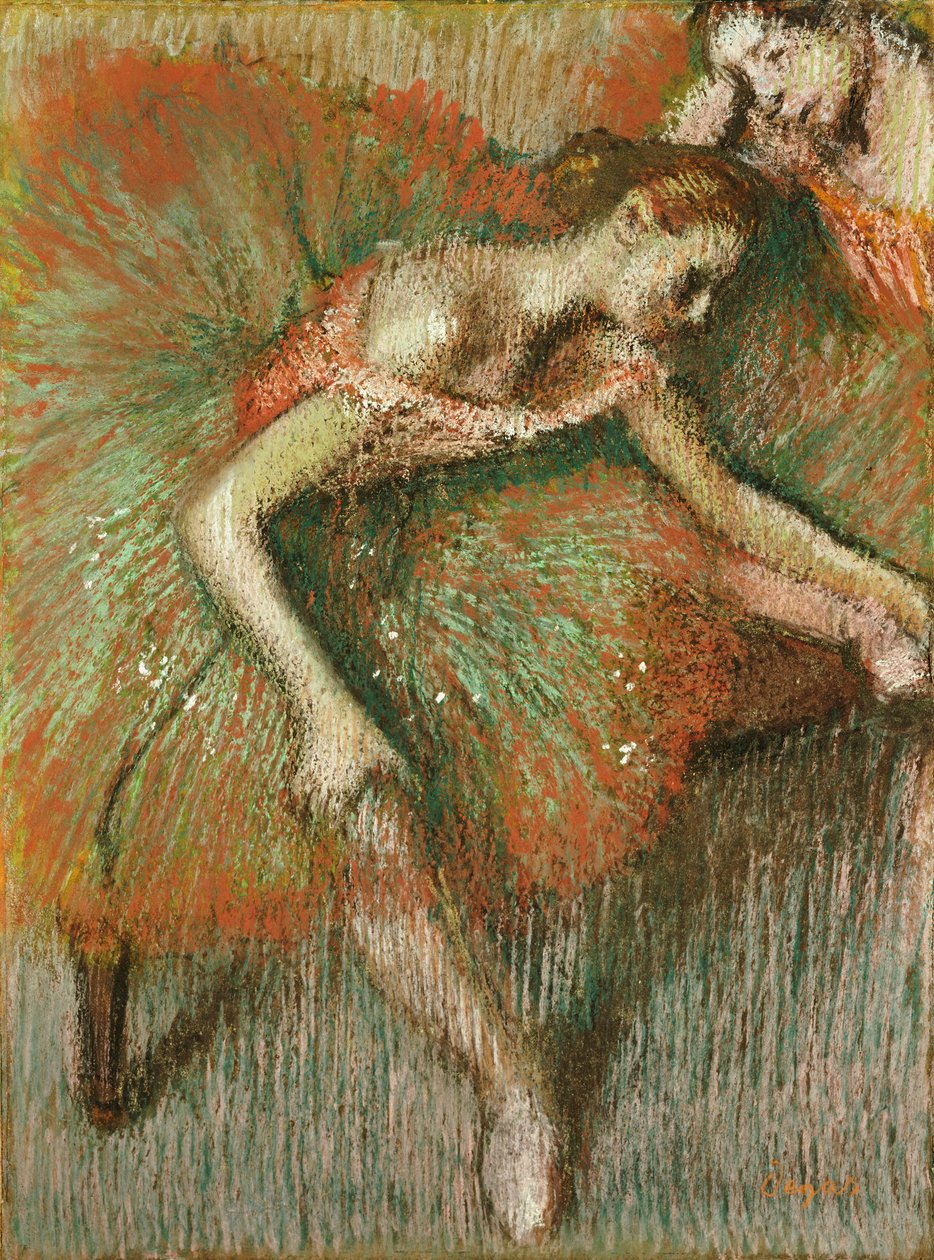 Dançarinos, c.1899 de Edgar Degas