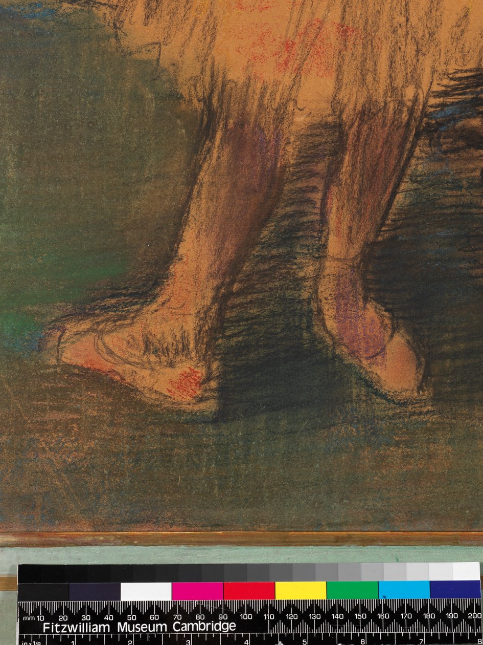 Dançarinos na asa de Edgar Degas