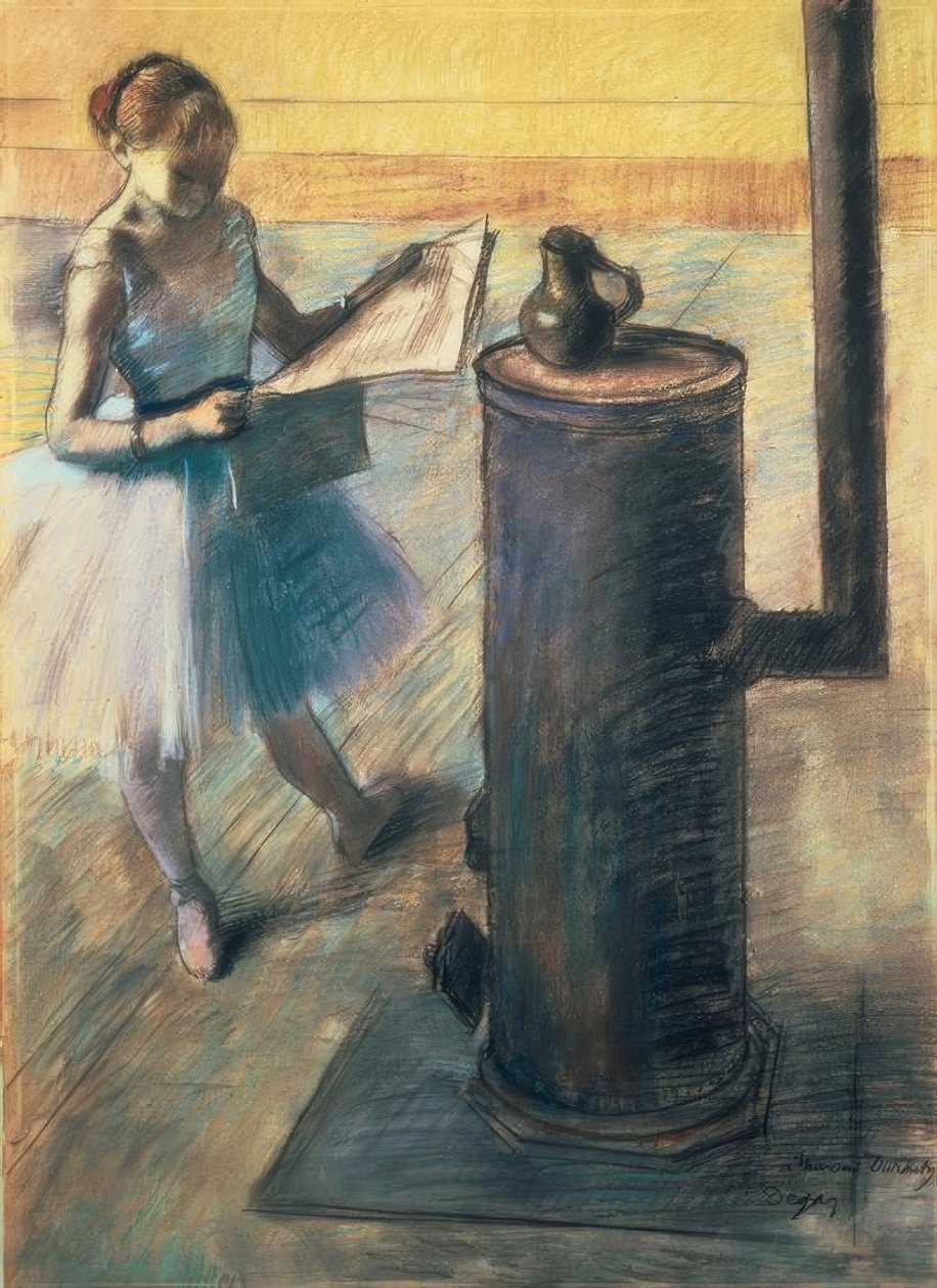 Dançarino em repouso de Edgar Degas