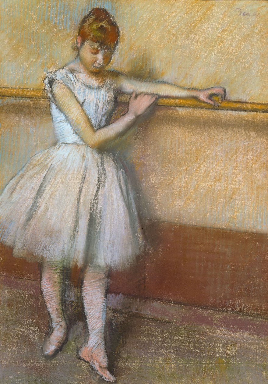 Dançarina no bar" de Edgar Degas, c. 1885 de Edgar Degas