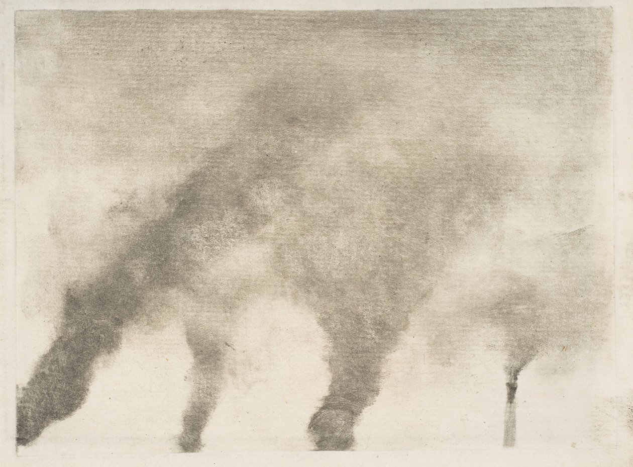 Factory Smoke, 1877-79. de Edgar Degas