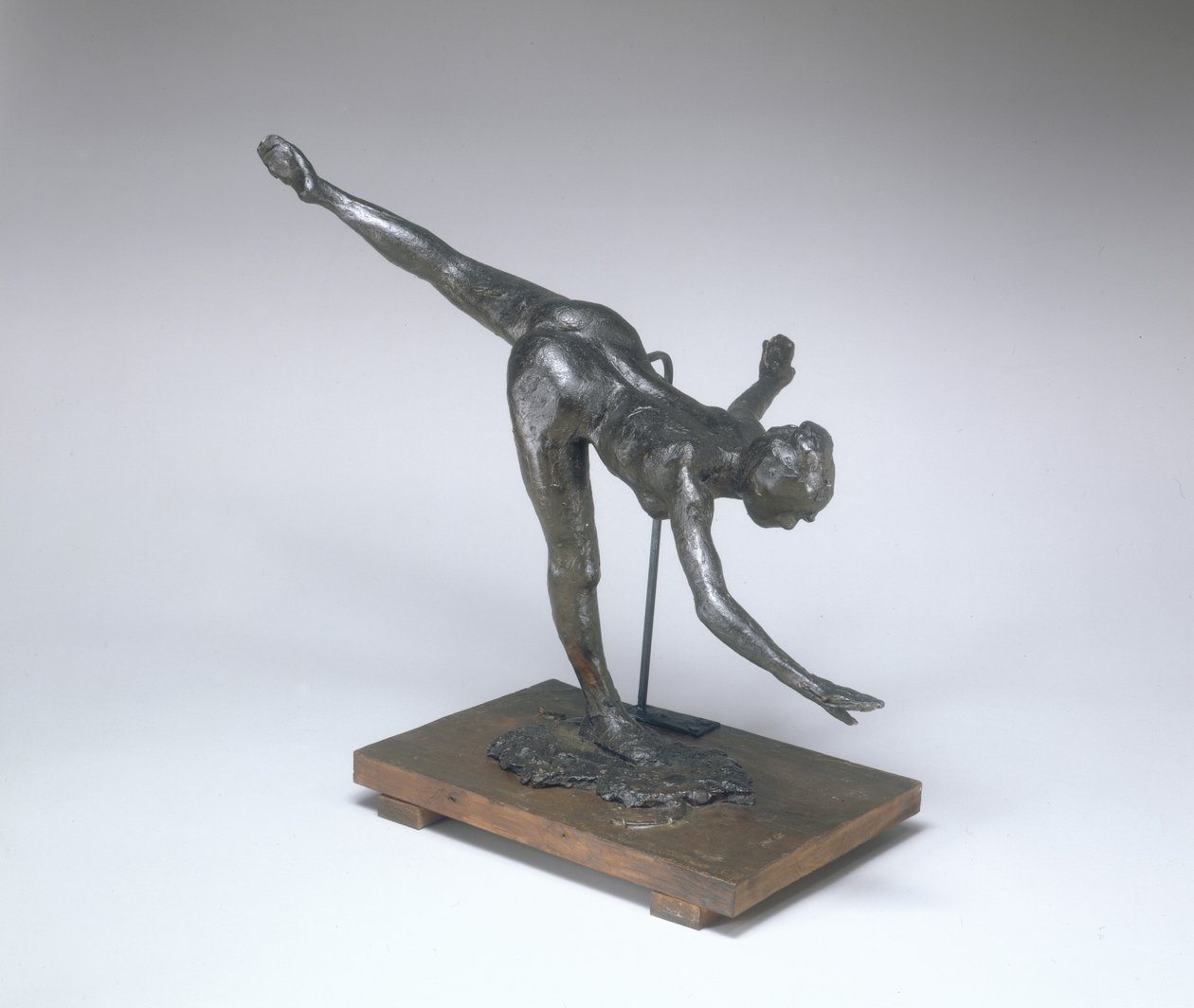 Grande Arabesco, Terceira Vez Arabesque Primeira Inclinação, c. 18851890. de Edgar Degas