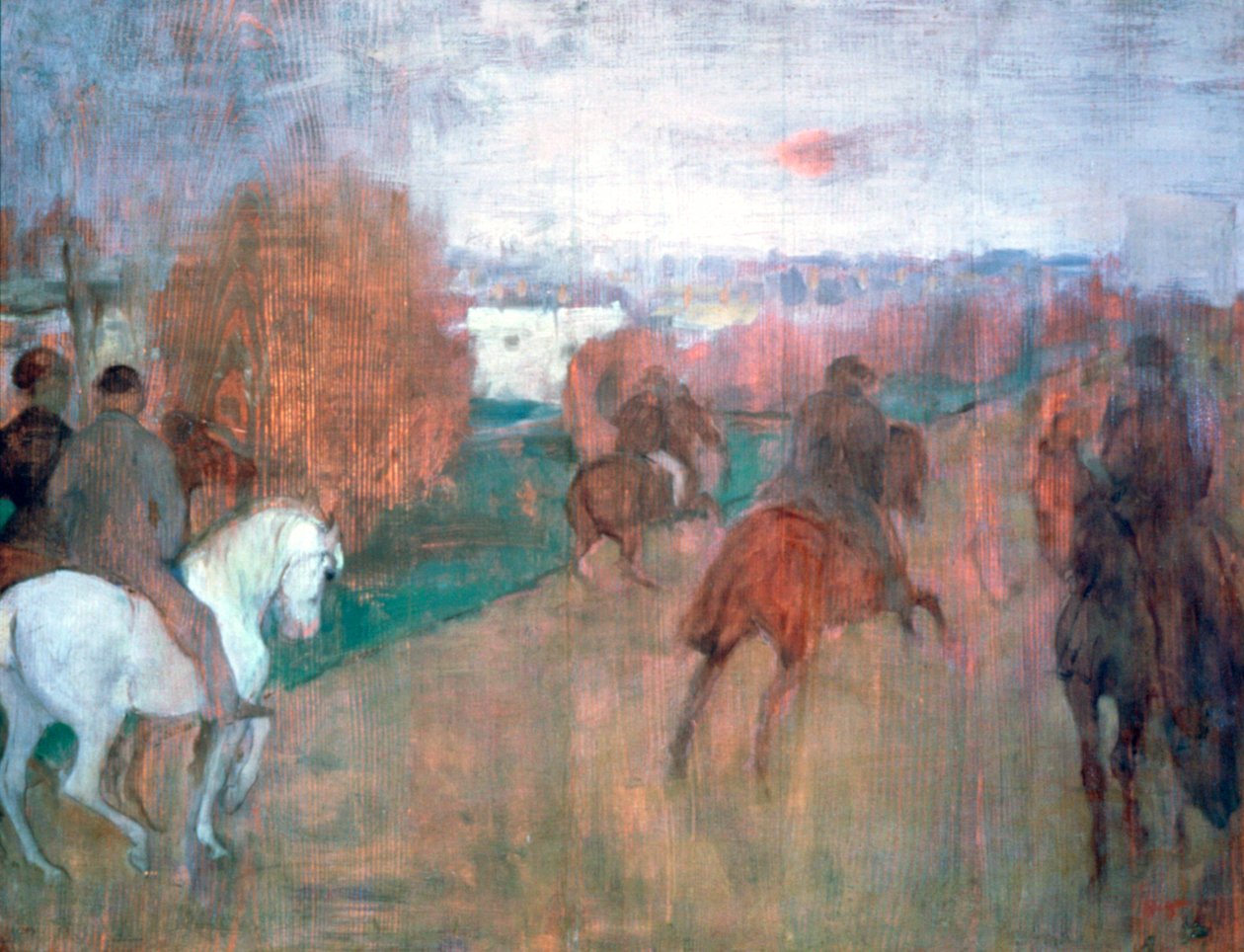 Cavaleiros, 1864-1868 de Edgar Degas