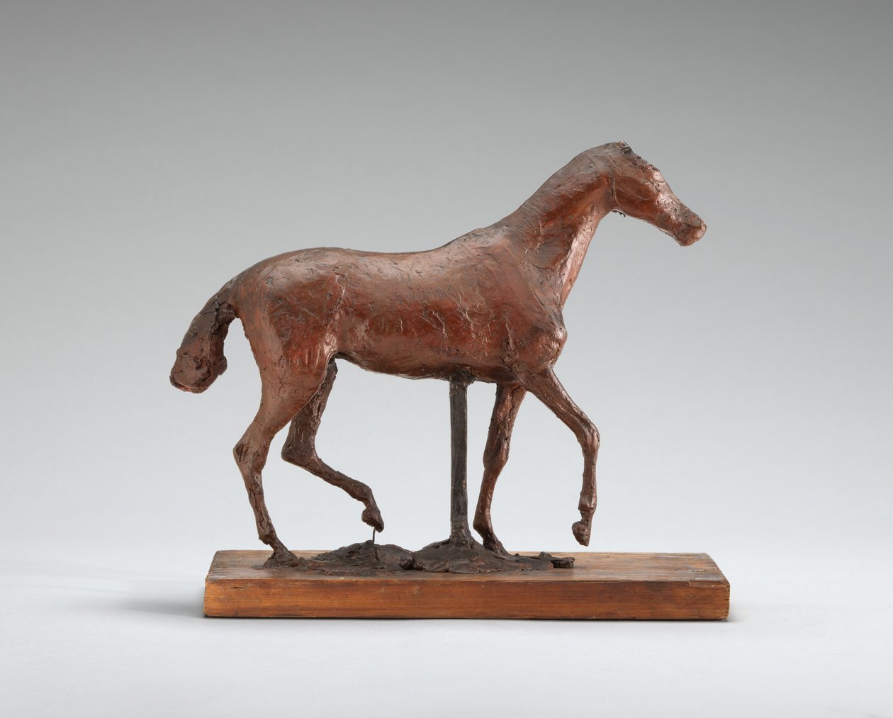 Passeio a cavalo, possivelmente início da década de 1870. de Edgar Degas