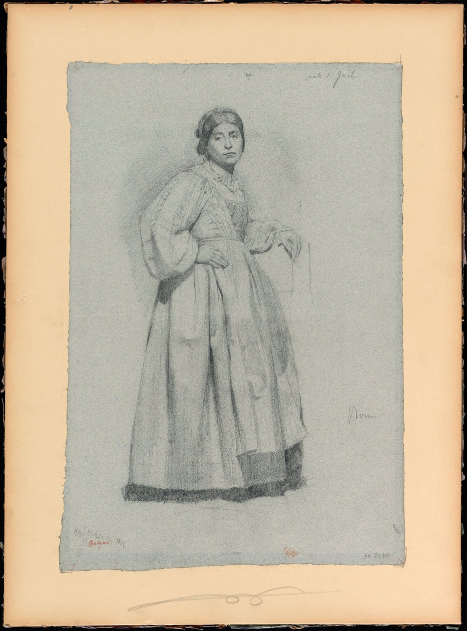 Italiano (Gaëta) de Edgar Degas
