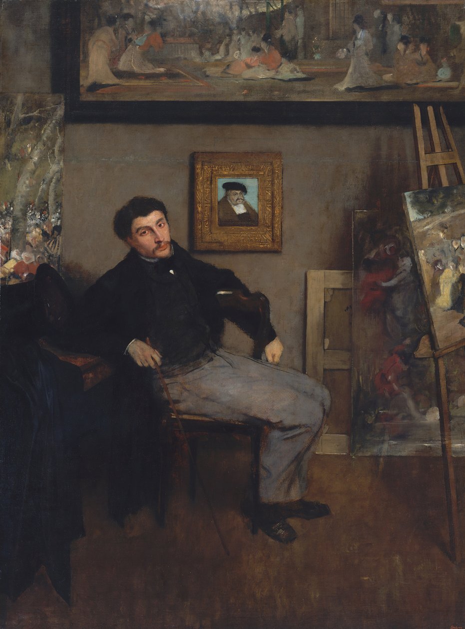 James-Jacques-Joseph Tissot 1836-1902, ca. 1867-68. de Edgar Degas