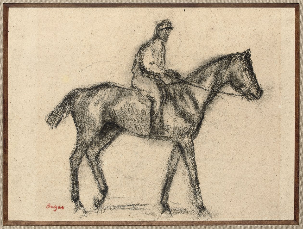 Jóquei, de Edgar Degas