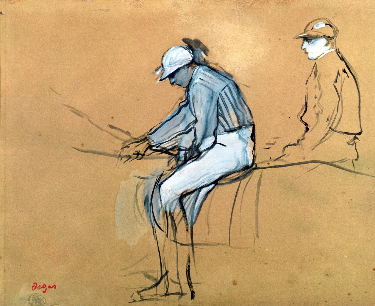 Jóqueis de Edgar Degas