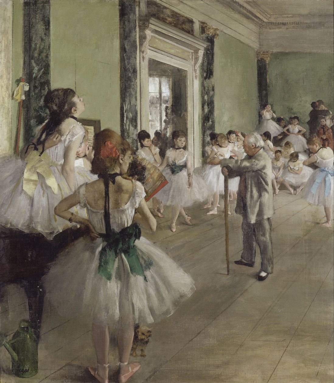A aula de dança de Edgar Degas