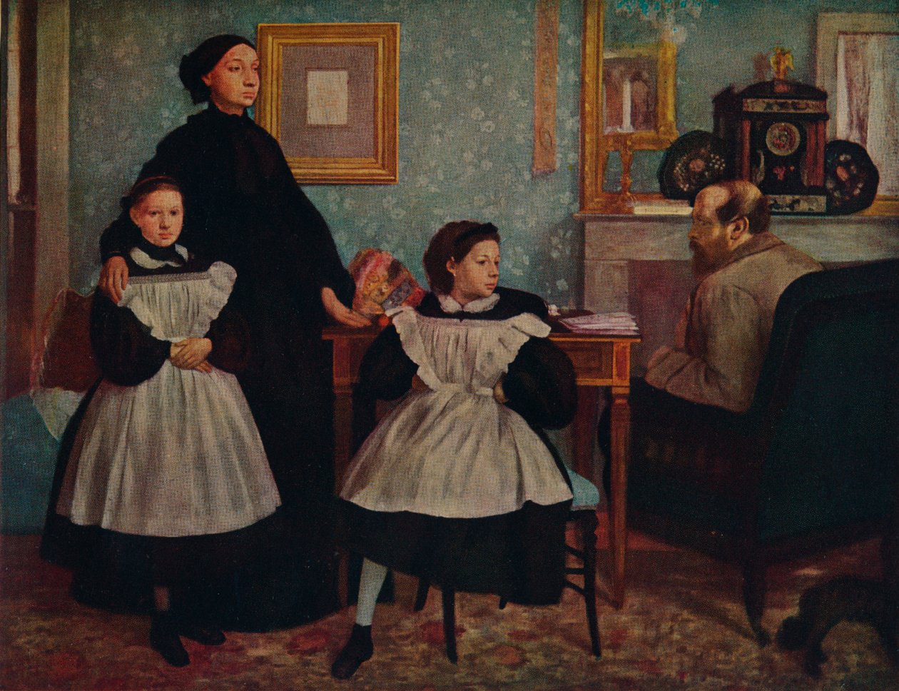 A família Bellelli, c1867 de Edgar Degas
