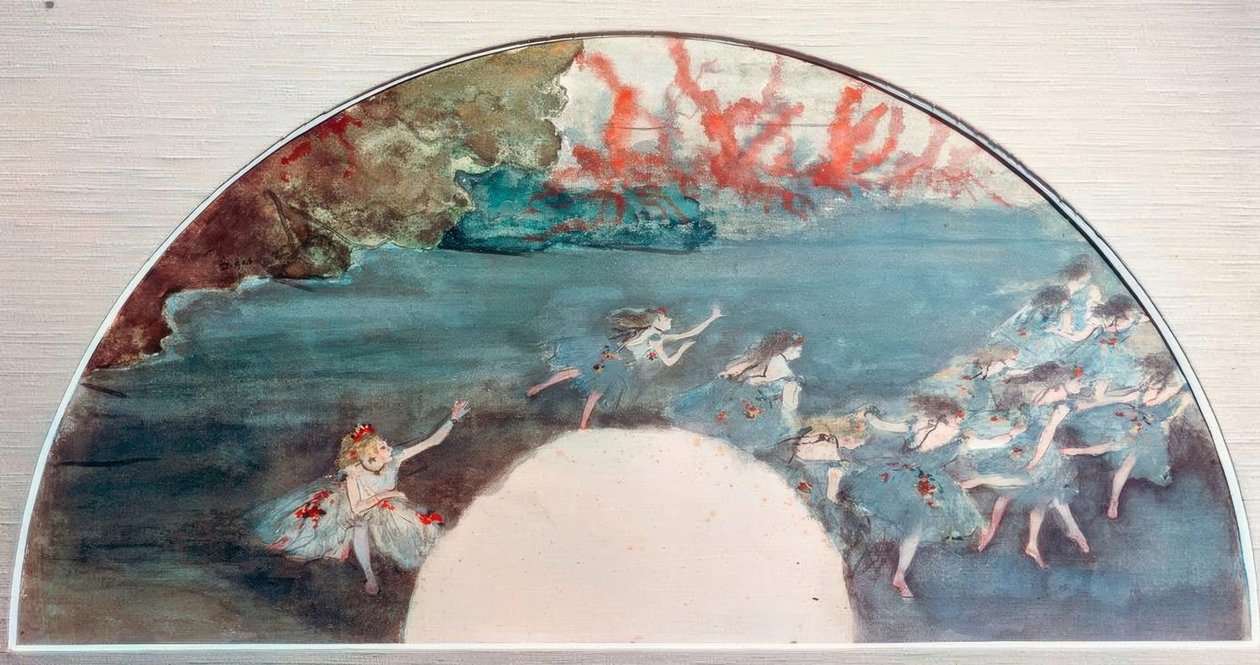 The Farandole de Edgar Degas