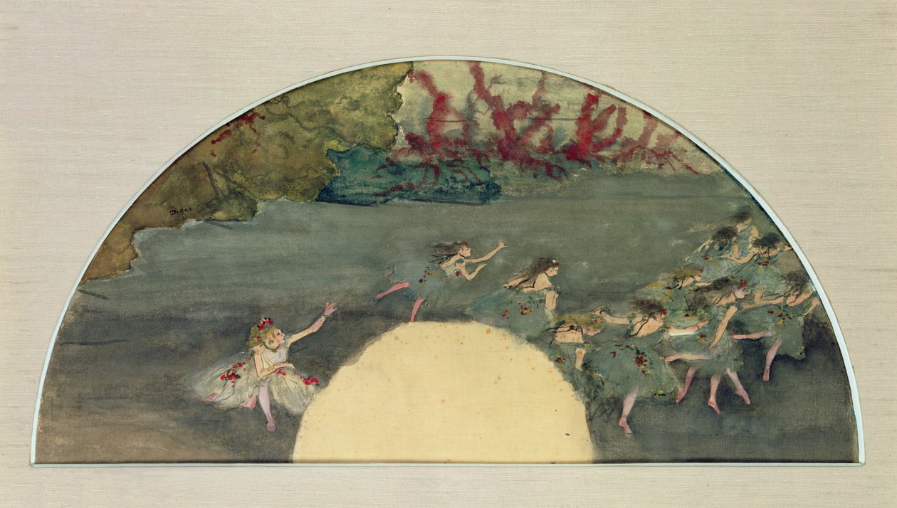 La Farandole, 1879 de Edgar Degas