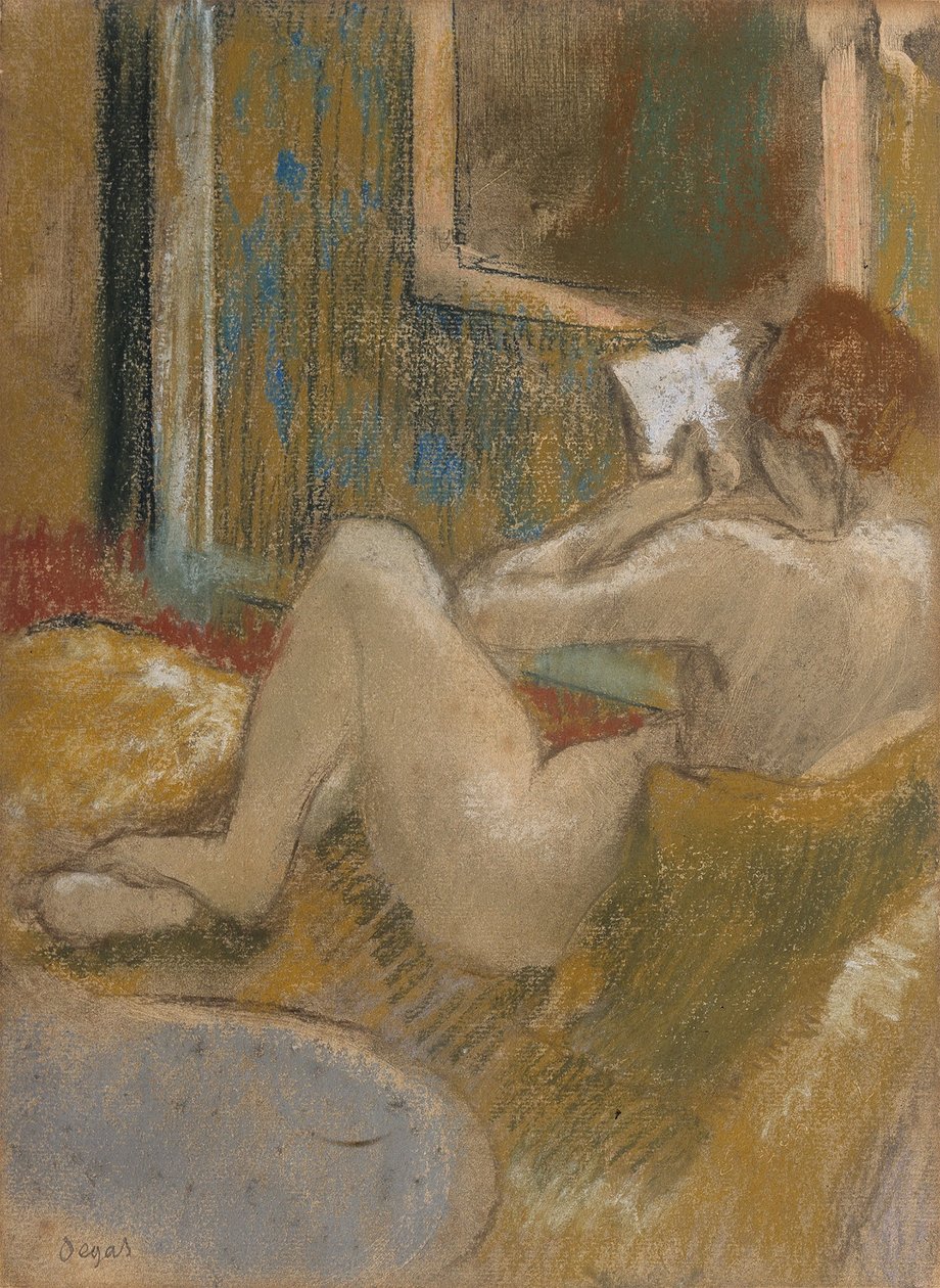 "La Liseuse" de Edgar Degas de Edgar Degas