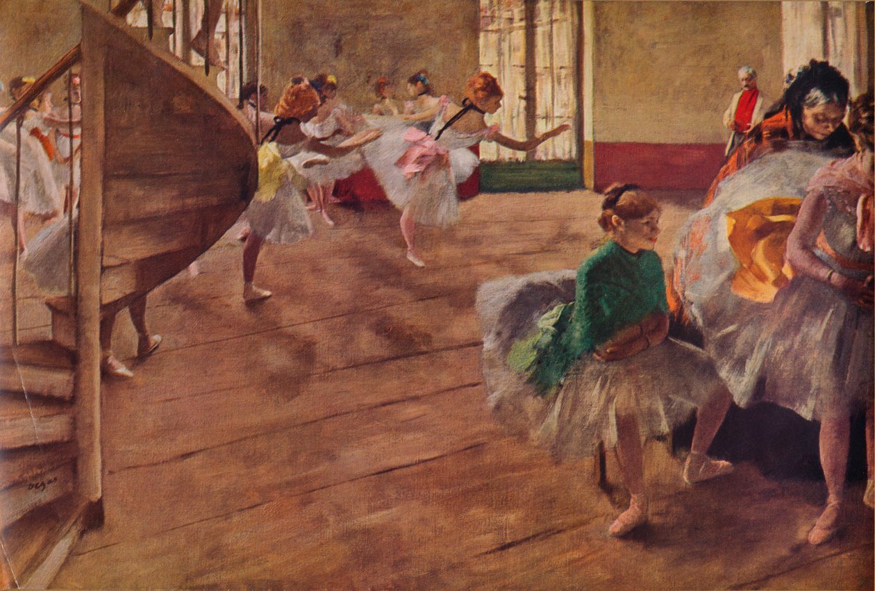 La Repetition, c1874 1935 de Edgar Degas