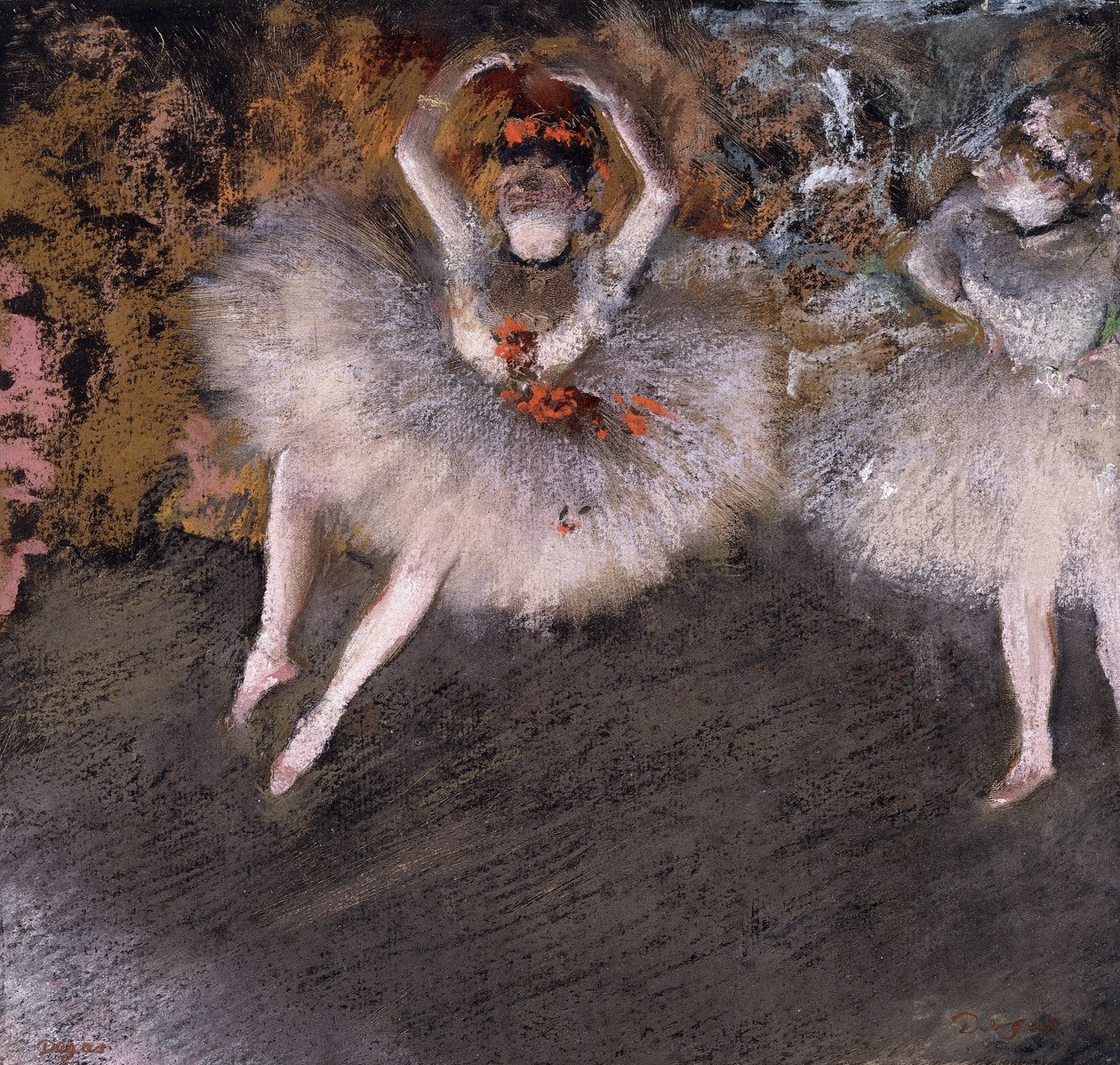 Le Pas Battu, c.1879 de Edgar Degas