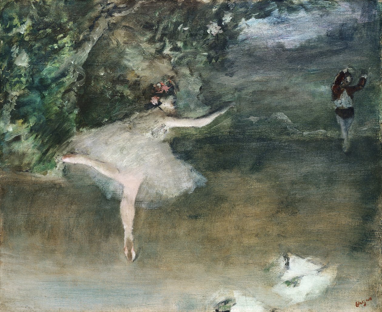 Les Pointes, c.1877-78 de Edgar Degas