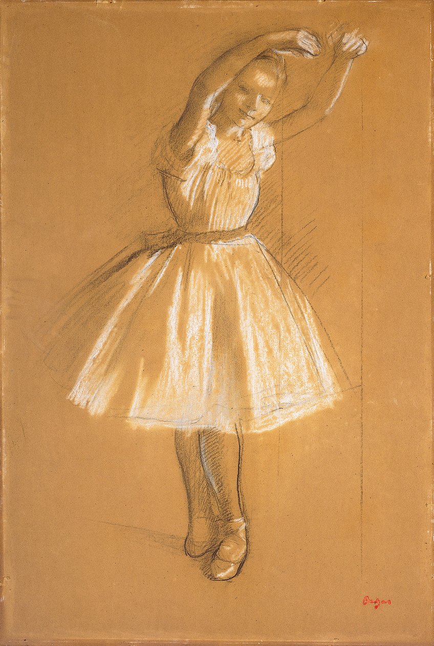 Pequena Dançarina, 1875 de Edgar Degas