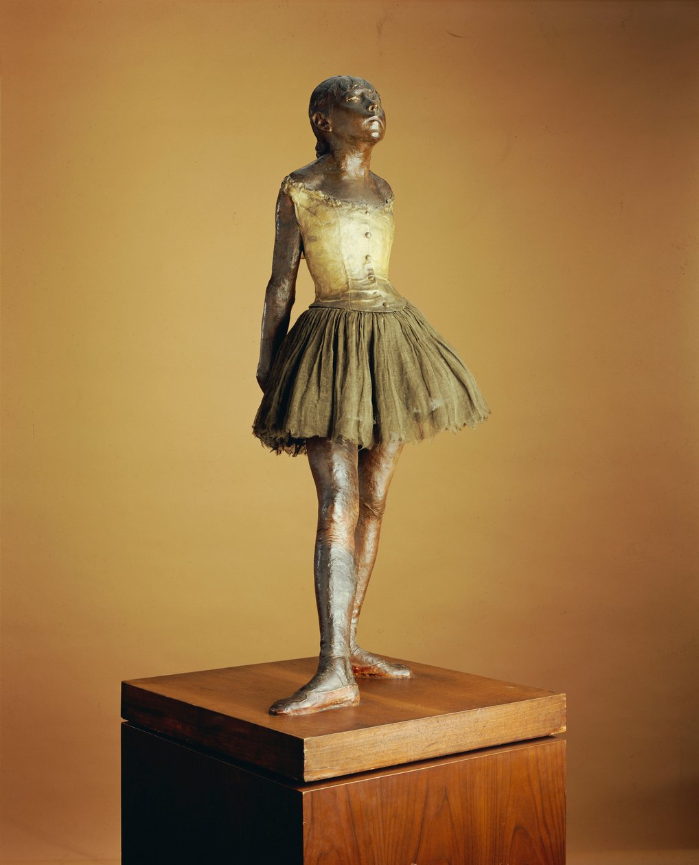 Pequena Dançarina de Quatorze Anos, 1879-81, elenco 1921 de Edgar Degas