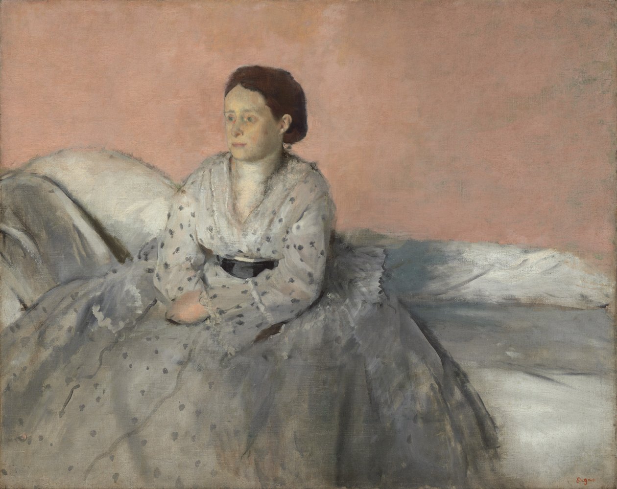 Madame René de Gás de Edgar Degas