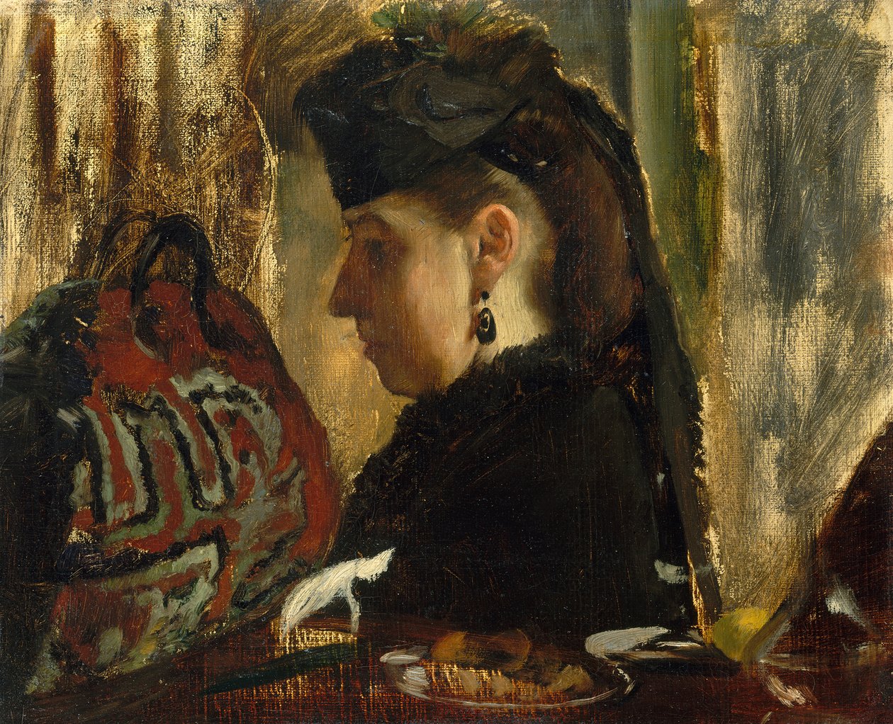 Mademoiselle Marie Dihau 1843-1935, 1867-68. de Edgar Degas