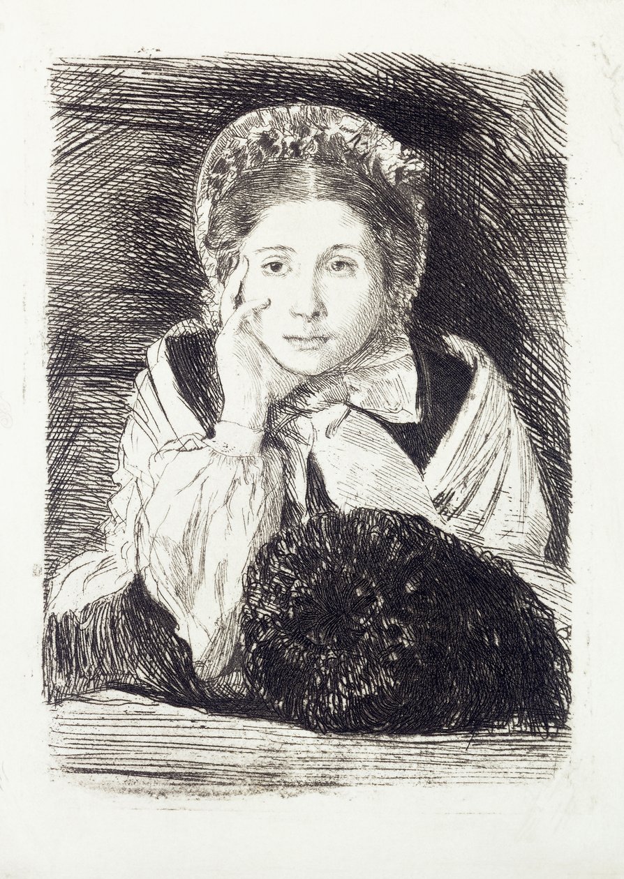 Marguerite, c.1860-62 de Edgar Degas