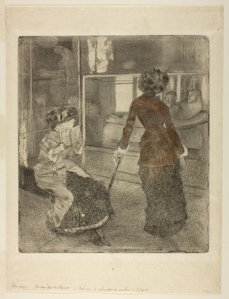 Mary Cassatt no Louvre: A Galeria Etrusca de Edgar Degas
