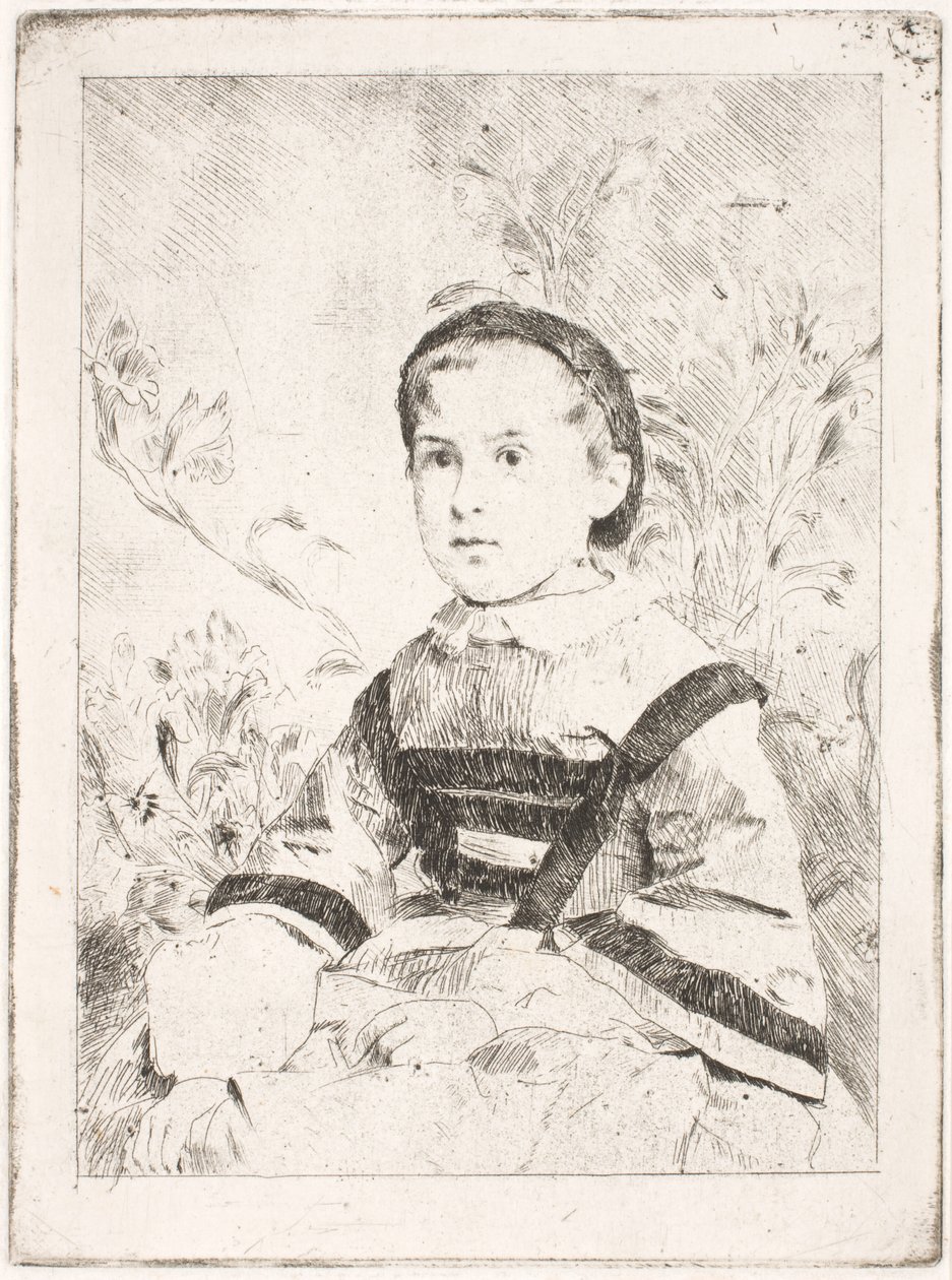 Mlle Nathalie Wolkonska de Edgar Degas