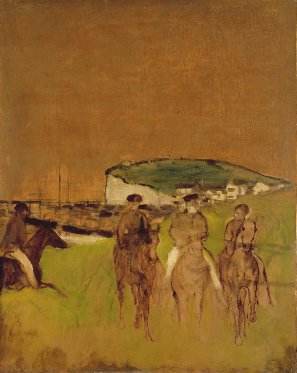 Passeio matinal, c.1866 de Edgar Degas