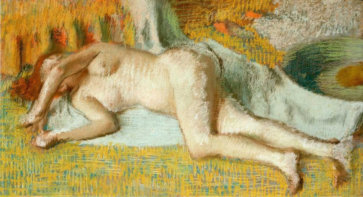 Depois do banho de Edgar Degas
