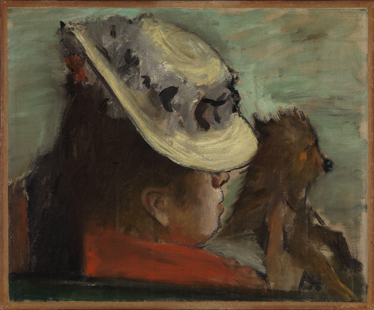 Norueguês Bokmål:  Dame med hund Senhora com um cão de Edgar Degas
