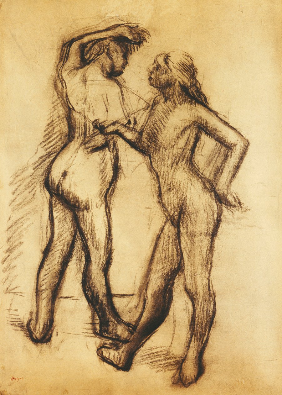 Nude Study de Edgar Degas