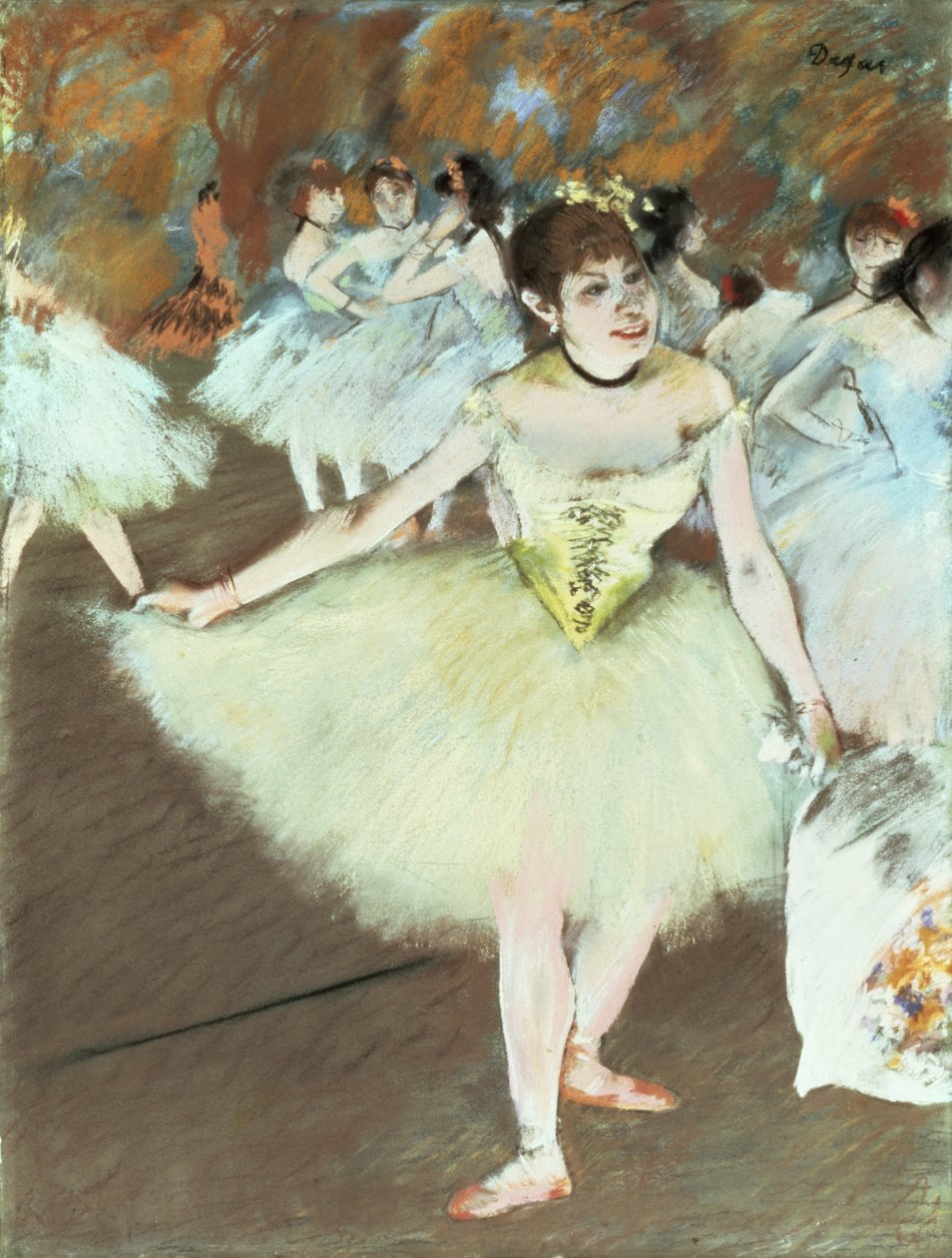 No palco, 1879-81 de Edgar Degas