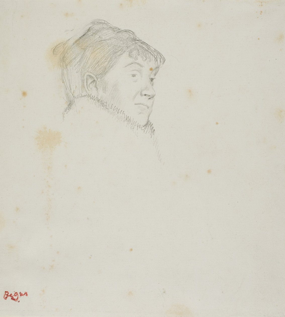 Retrato de Madame Dietz-Monnin de Edgar Degas
