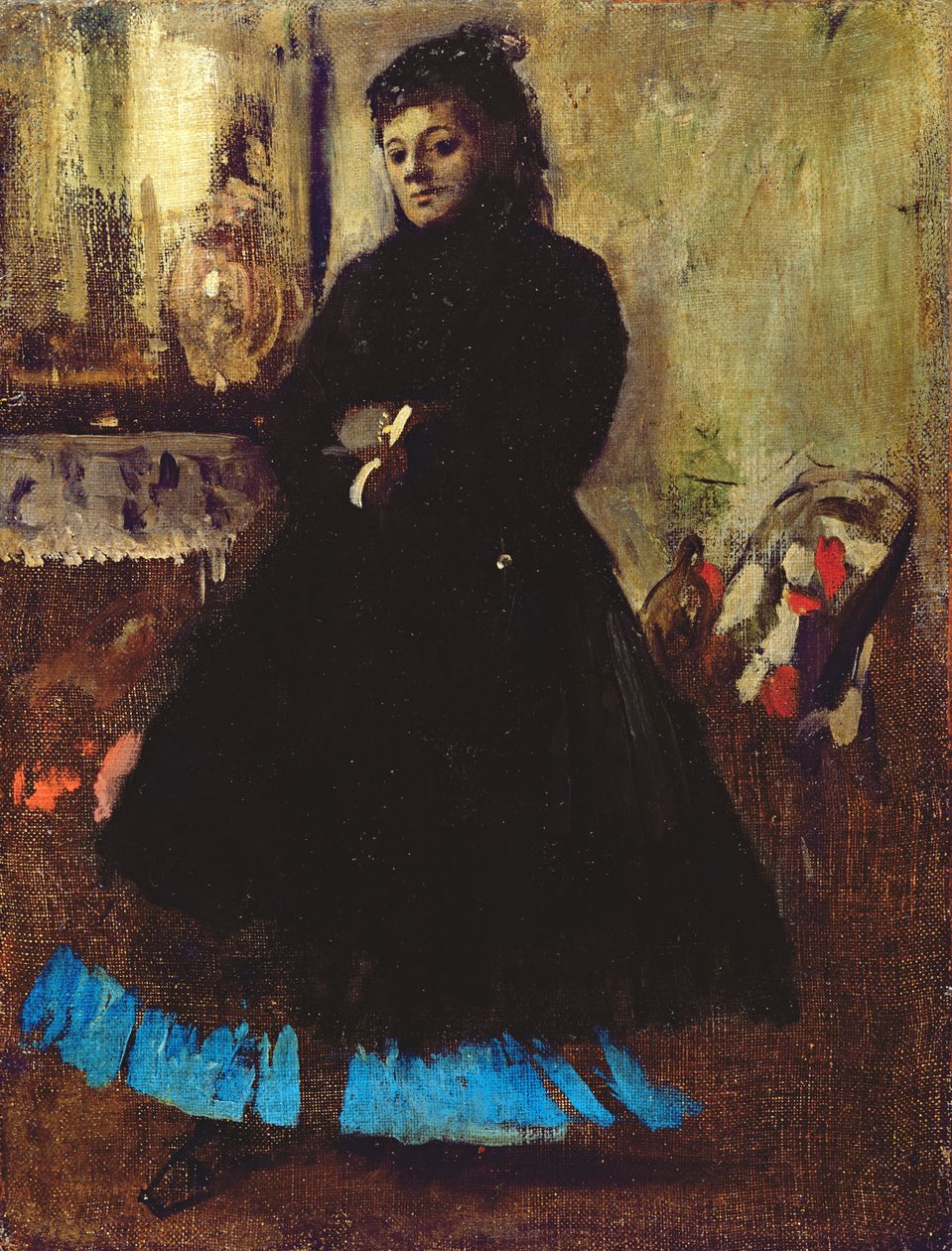 Retrato de Madame Ducros, 1858 de Edgar Degas