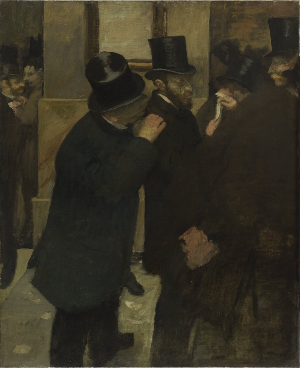 Retratos na Bolsa de Edgar Degas