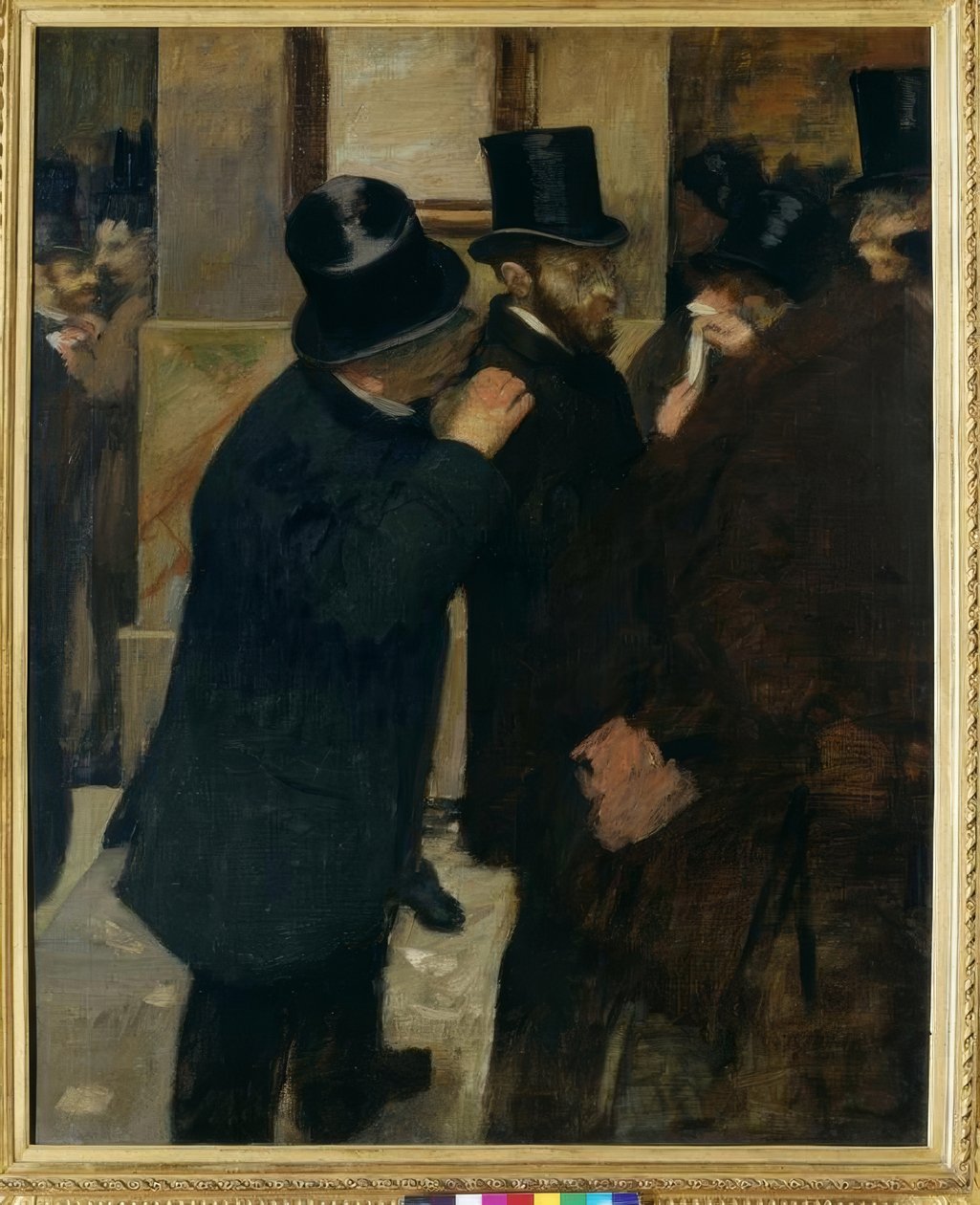 Retratos na Bolsa de Valores de Edgar Degas