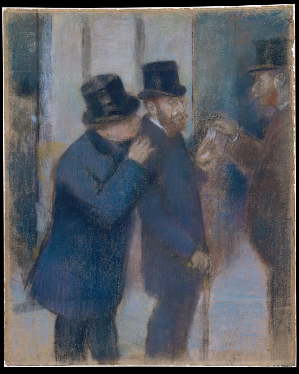 Retratos na Bolsa de Valores de Edgar Degas