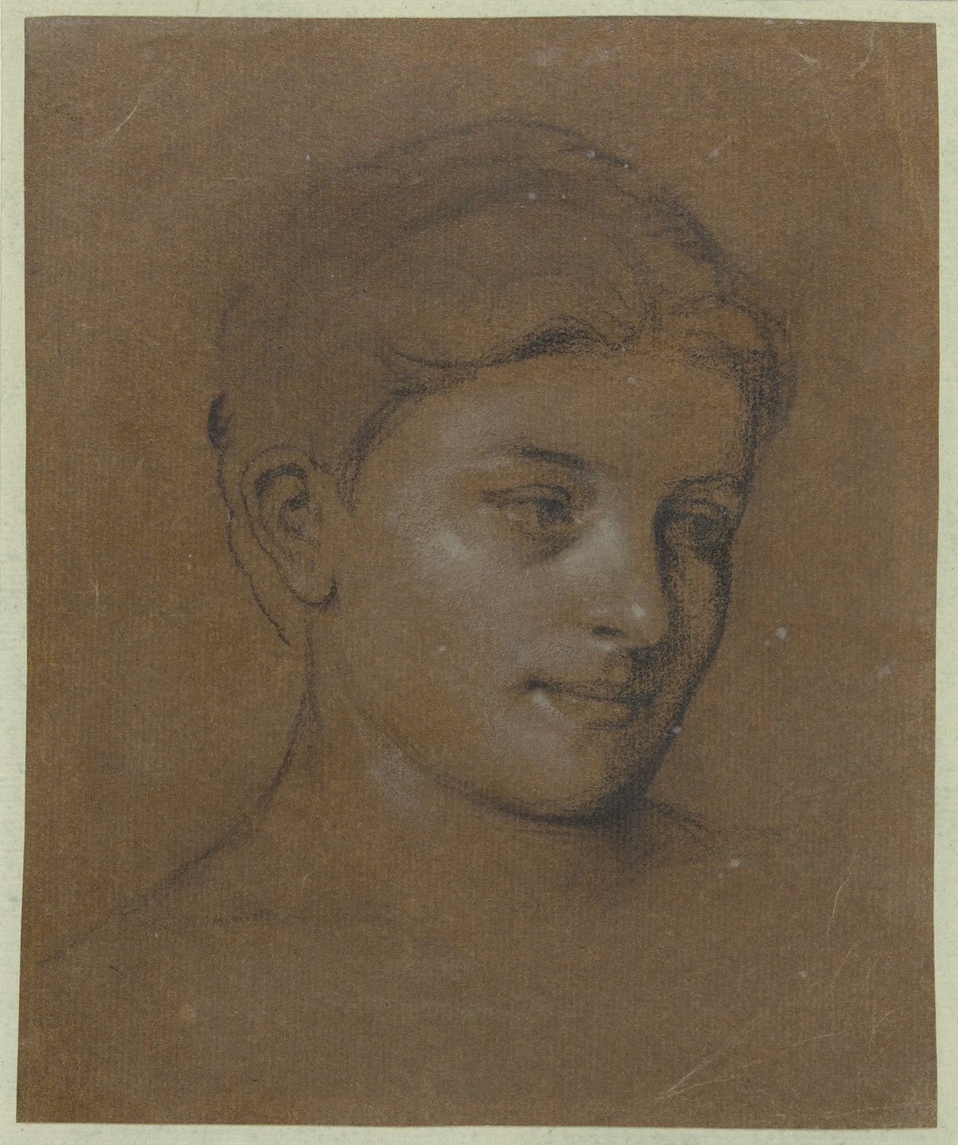 Retrato de uma mulher de Edgar Degas