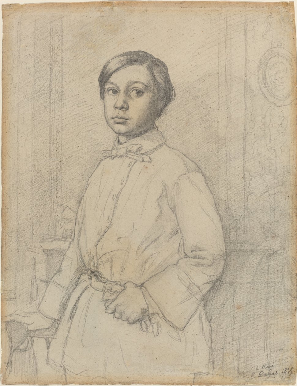 René de Gas [reto], 1855 de Edgar Degas