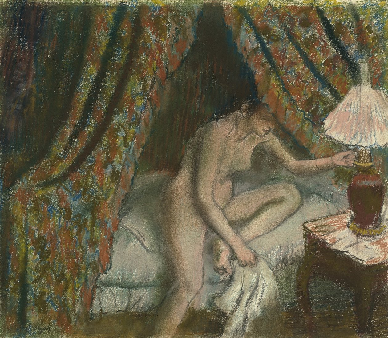 Aposentadoria, c.1883 de Edgar Degas