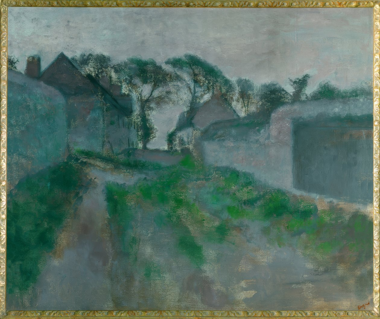Rua da vila Saint Valerysur-Somme de Edgar Degas