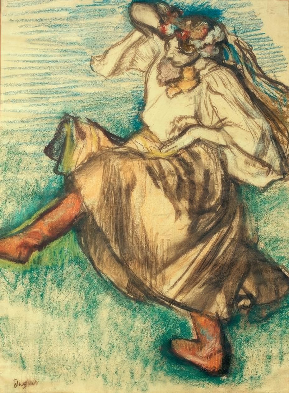 Dançarina russa de Edgar Degas