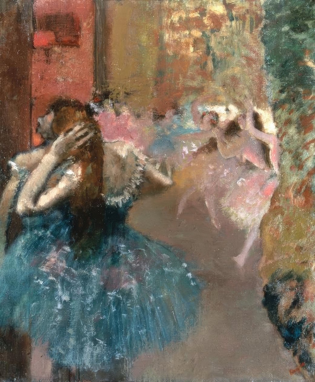 Cena de balé de Edgar Degas