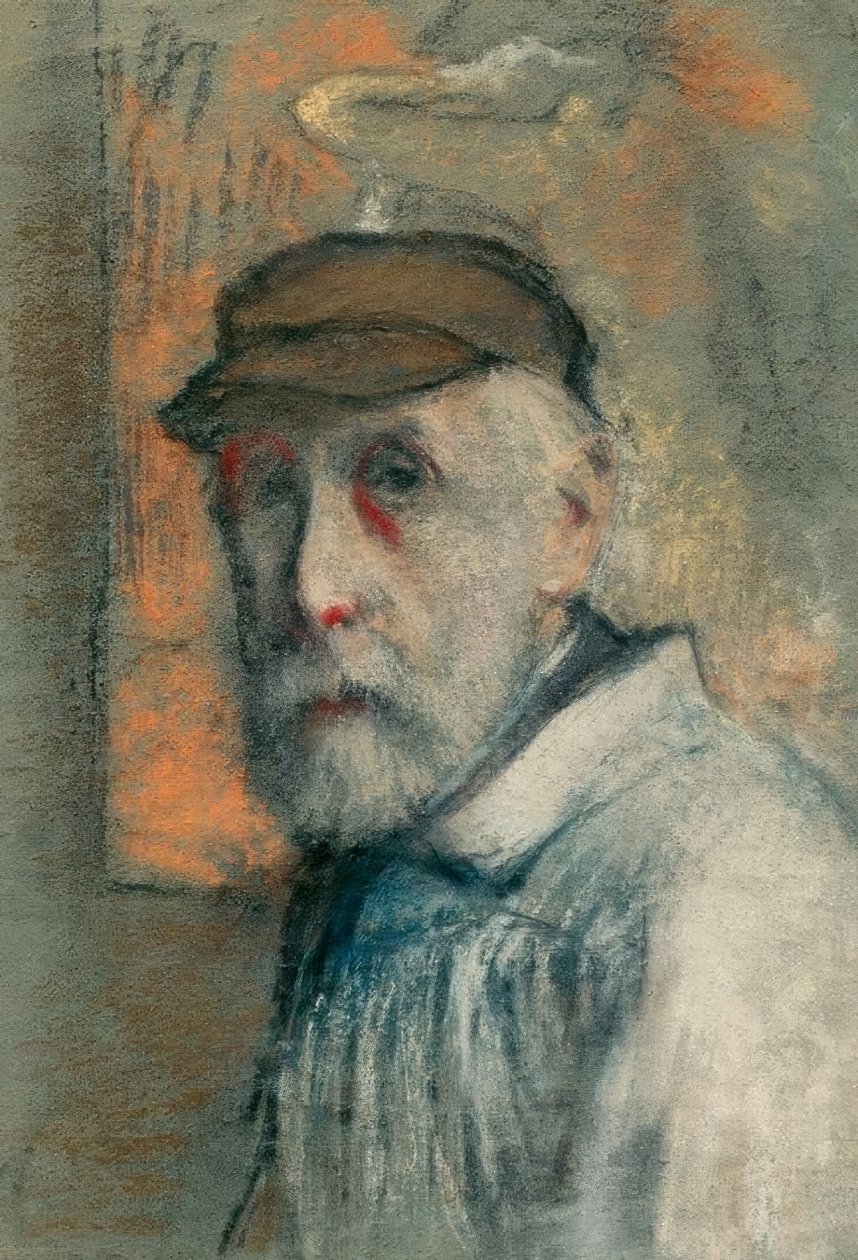 auto-retrato de Edgar Degas