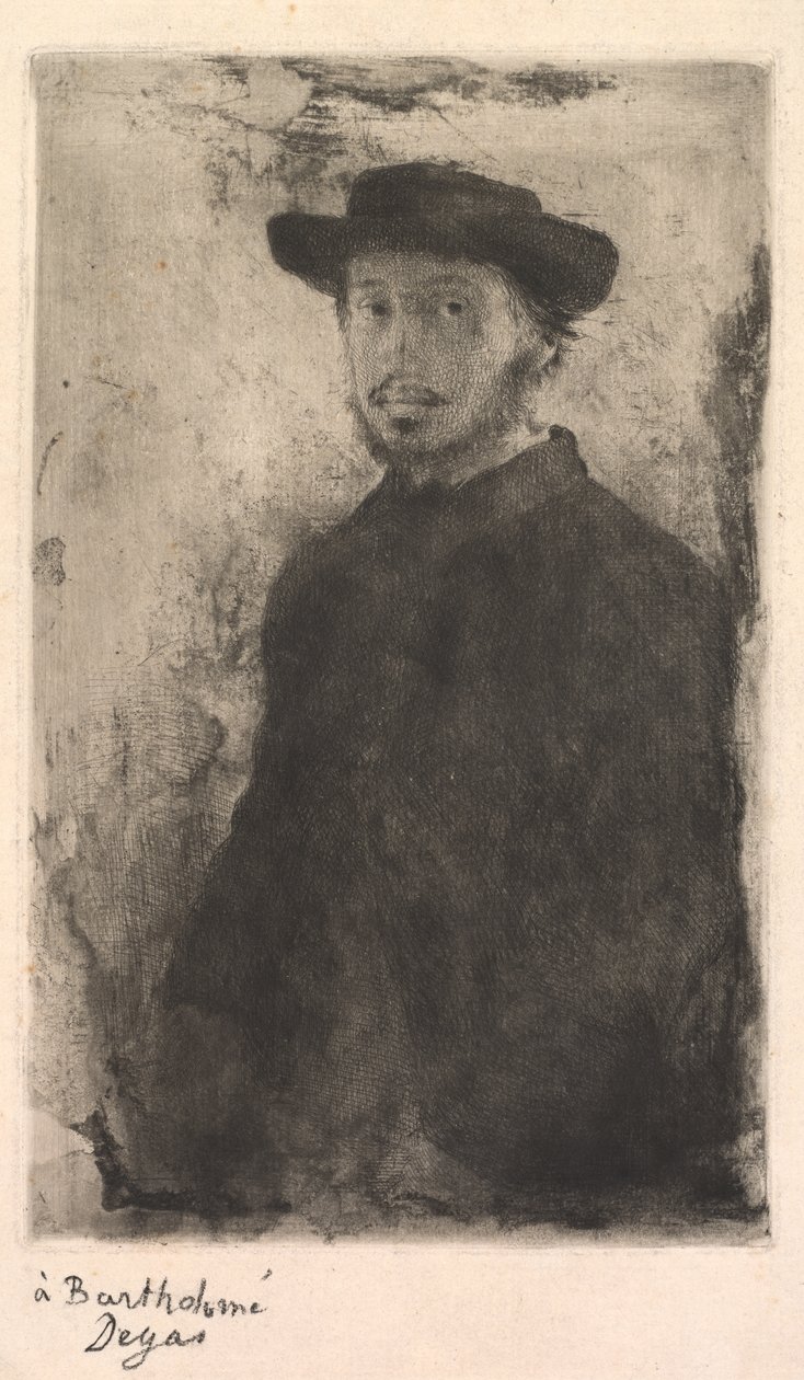 Auto-retrato de Edgar Degas